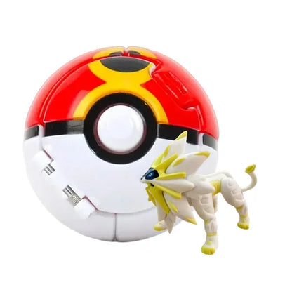 Pokeball Pokemon Figurine Elf Ball Anime Figure Cartoons Pikachu Charizard Pocket Monster Pet Anime Action Model Toy Kids Gifts 