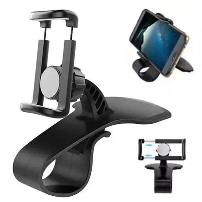 Universal Car Mobile Phone Holder Dashboard Phone Holder Easy Clip Mount Stand Cellphone Stand For GPS Navigation Hanging Holder 