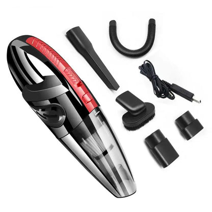 Wireless Vacuum Cleaner Powerful Cyclone Suction Rechargeable Handheld Car Vacuum Cleaner Quick Charge for Car Home Pet Hair