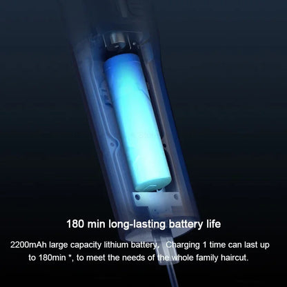 XIAOMI MIJIA Hair Trimmer Machine IPX7 Waterproof Hair Clipper Professional Cordless Electric Hair Cutting Barber Trimmers Men 