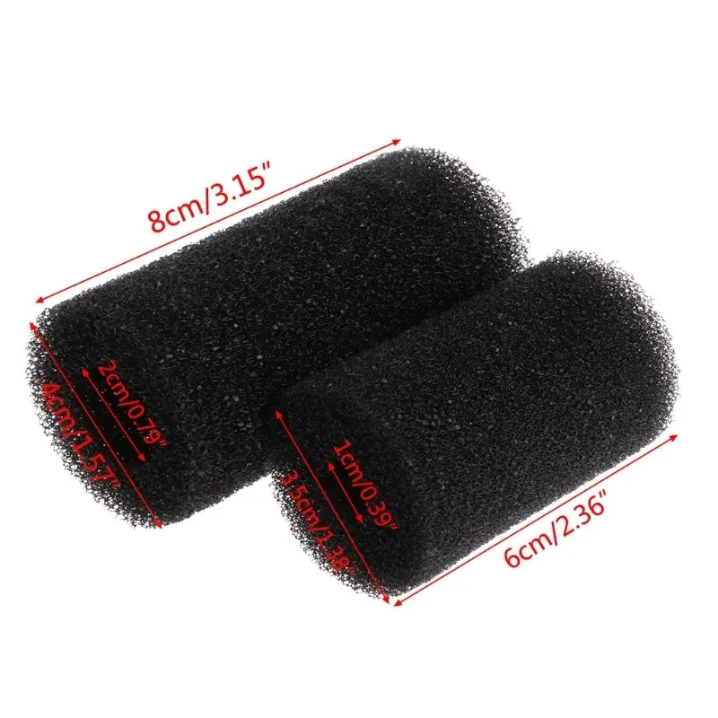 5 Pcs/set Aquarium Biochemical Filter Sponge Fish Tank Inlet Water Pre-Filter Sponge Cartridge Replacement Filter