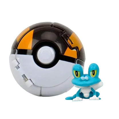 Pokeball Pokemon Figurine Elf Ball Anime Figure Cartoons Pikachu Charizard Pocket Monster Pet Anime Action Model Toy Kids Gifts 