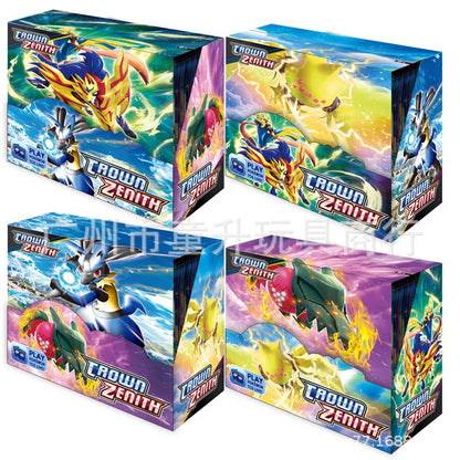 360 Pcs Pokemon Card Prismatic Evolutions Obsidian Flames PALDEAN FATES Surging Sparks English Booster Battle Transaction Card 