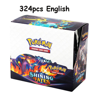 Newest 324Pcs Pokemon Cards Sun &amp; Moon XY Evolutions Pokemon Booster Box Collectible Tradiner Card Game toy for children 