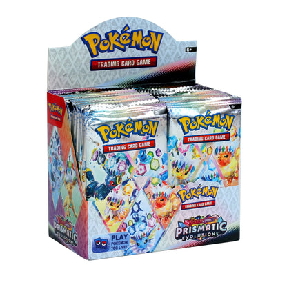 324/360 Pcs/Set Pokemon Card Brilliant Stars 151 Prismatic Evolutions PALDEAN FATES English Booster Battle Transaction Card. 