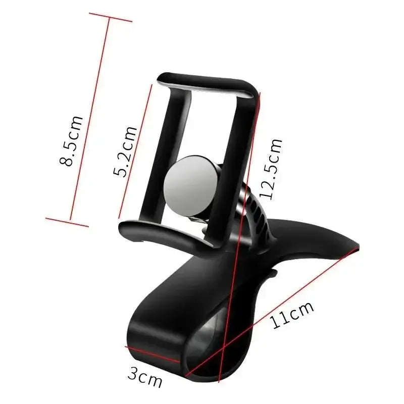 Universal Car Mobile Phone Holder Dashboard Phone Holder Easy Clip Mount Stand Cellphone Stand For GPS Navigation Hanging Holder 