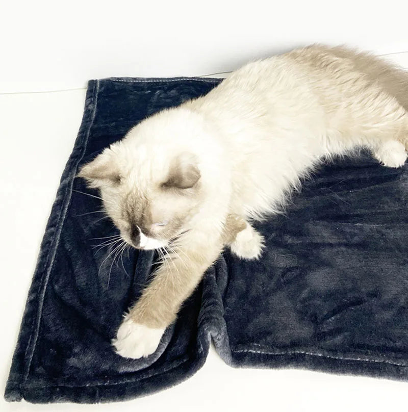 Soft Thickened Warm Dog Blanket, Washable Pet Sleeping Blanket, Cats Bed Mat Puppy Kitten Nest Pads Pet Accessories