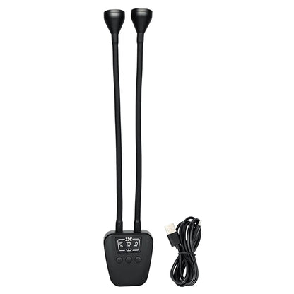 JJC LED Macro Arm Light with 10 Level Ajustable Brightness Macro Photography Lighting for Canon Nikon Sony Olympus Fujifilm DSLR