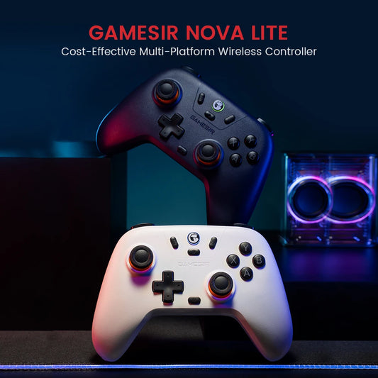 GameSir Nova Lite Wireless Gamepad Controller with Bluetooth, Dongle, Wired for Switch, Android, IOS, PC &amp; Steam Games 