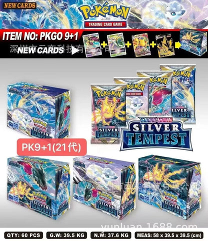 324/360 Pcs/Set Pokemon Card Brilliant Stars 151 Prismatic Evolutions PALDEAN FATES English Booster Battle Transaction Card. 