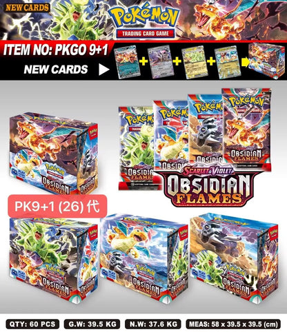 324/360 Pcs/Set Pokemon Card Brilliant Stars 151 Prismatic Evolutions PALDEAN FATES English Booster Battle Transaction Card. 