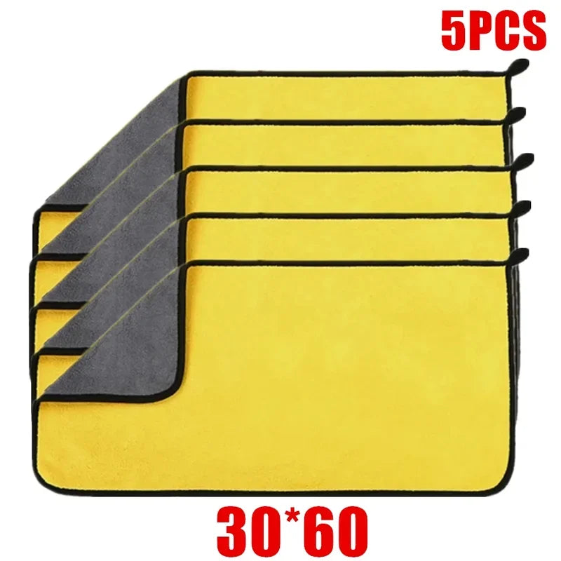 Panni in microfibra per pulizia auto (1/2/6 pz)